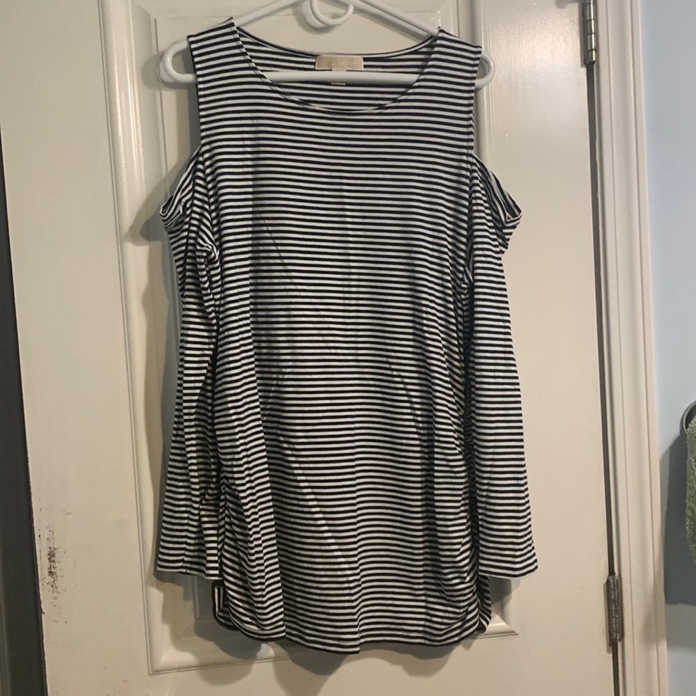 Michael Kors Cold Shoulder Top